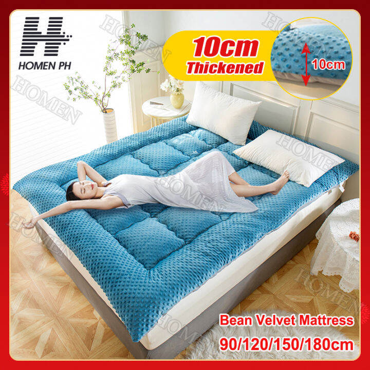 [Free Shipping]Thicker Mattress Topper Foldable Matress Thicker 10cm