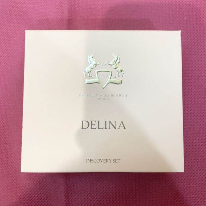 AUTHENTIC Parfums de marly Delina discovery set perfume vials set