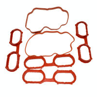 WOLFIGO 6 Pcs Engine Intake Manifold Cover Gasket Set For BMW 530i 540i 740i 740iL 840Ci X5 Z8 11611433328 11611729727