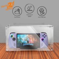 Martino Clear Acrylic Display Boxes Compatible For Rog Ally Game Console Dust Cover For Collectibles Action Figures Toys