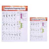 แซ็กโซโฟน Fingering Chart แซ็กโซโฟนปฏิบัติแผนภาพอุปกรณ์ผู้เริ่มต้นเครื่องมือฝึกการปฏิบัติ V5T4