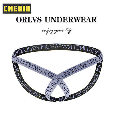 CMENIN ORLVS 1Pcs ใหม่ผ้าฝ้ายเซ็กซี่ชุดชั้นในชาย Jockstrap กางเกง Quick Dry Tanga Mens Thongs และ Men Tank Top ชุด Male OR6261