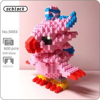 SC 5003 Anime Digimon Piyomon Bird Digital Monster Pet Animal Model Mini Diamond Blocks Bricks Building Toy for Children no Box