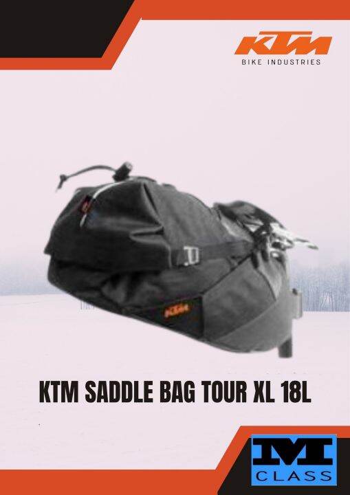 AUTHENTIC KTM BIKE BAG SADDLE BAG TOUR XL 18L Lazada PH