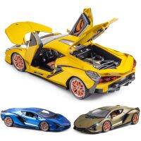 1:18 Lamborghinis รถ Die Cast Alloy ของเล่นเด็กรถ Diecasts &amp; Toy SIAN FKP37 Supercar ของสะสมเด็กจัดส่งฟรี