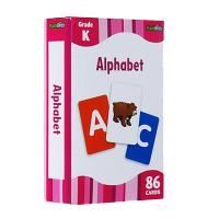 Original English alphabet flash Kids Flash Cards letter English learning enlightenment game card 86 cards word card flash card the complete book of sight words