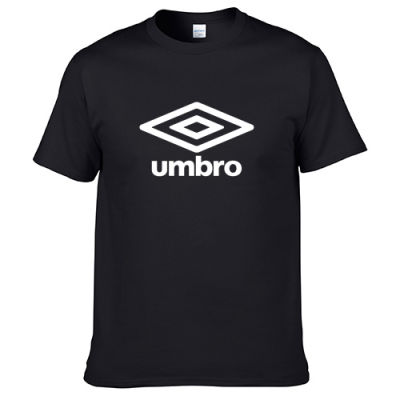 ผ้าฝ้าย100 Umbro แบรนด์กีฬาพิมพ์แขนสั้นเสื้อยืดผู้ชายครึ่งแขนฤดูร้อนสบายๆขนาดใหญ่เสื้อยืดผู้ชายเสื้อ S-XXL