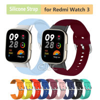 ซิลิโคนอ่อนนุ่มสายคล้องคอสร้อยข้อมืออุปกรณ์เสริมสำหรับ Redmi Watch 3