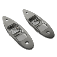 1 Pair LED Lights Two-Color Signal Lights Boat Supplies