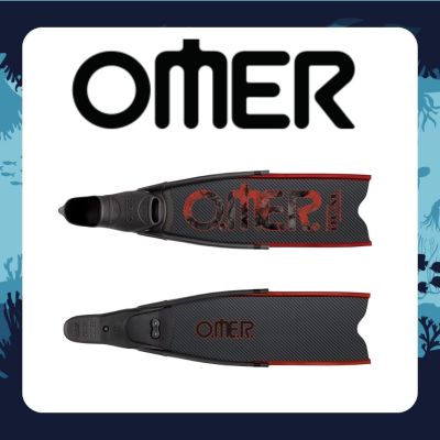Omer Stingray Dual 100% carbon fiber blades reinforced Freediving fins size size 35 to 44