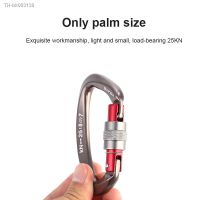 ✜ Outdoor Climbing Aluminium Alloy D Shape Buckle Carabiner Survial Key Chain Climb Hook Clip Backpack Buckle Keychain Safety Lock