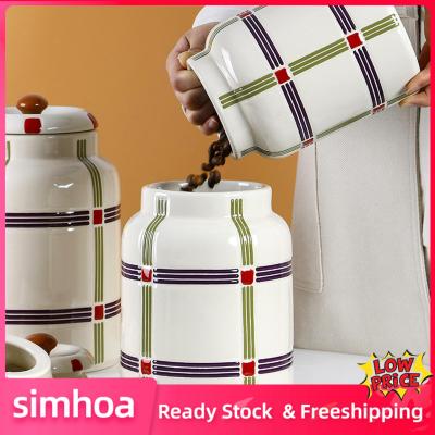 Simhoa กระป๋องกาแฟพร้อมฝาปิดถั่วดินกระป๋องสำหรับงานแต่งงาน