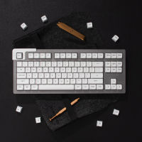 Keycap สำหรับคีย์บอร์ดแบบกลไก,150ปุ่มยิงคู่ MSA ปุ่มกดโปรไฟล์กำหนดเองได้สไตล์มินิมอลลิสต์