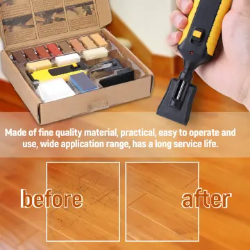 Weiman Wood Repair System Kit - 4 Filler Sticks 4 Touch Up Markers - Floor  and Furniture Scratch Fix
