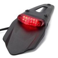 Rear Fender LED Brake Red Tail Motocross Motocross XR CRF KLX ENDURO EXC