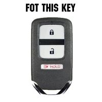 New prodects coming AX 3 Button Silicone Remote Key Case Fob Shell Cover For Honda Fit HR V Accord Crosstour Ridgeline 2013 2018 Skin Holder