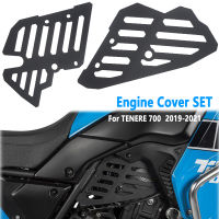 For Yamaha Tenere 700 2019- NEW Motorcycle Accessories Engine Guard Cover protector Crap Flap Set