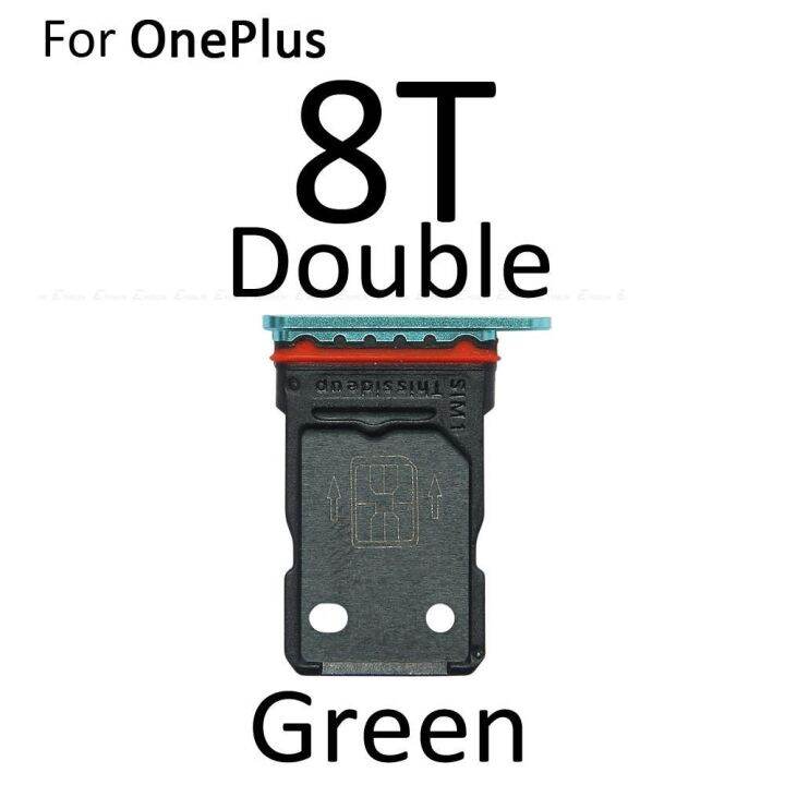 ถาดใส่ช่องเสียบบัตรสำหรับ-oneplus-6-6t-7-7-7t-8-pro-8t-อะไหล่อะแดปเตอร์ชิ้นส่วน