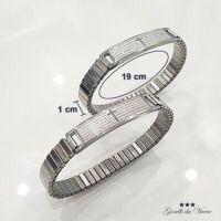 【CW】 Italian suits plate engraved bracelet steel father our MARIA yv S0559 sent from