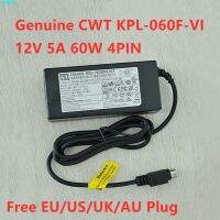 ใหม่-2023 ◄✴อะแดปเตอร์แหล่งกระจายไฟ AC KPL-060F-VI KPL-060F CWT 12V 4PIN 5A 60W ของแท้สำหรับ HIKVISION 7816HW จอ7808HW ที่ชาร์จ