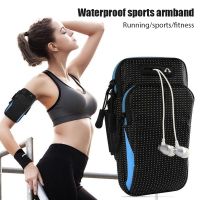 ●∏ Phone Arm Bag with Headphone Jack Waterproof Breathable Sports Running Bag Gym Mobile Phone Holder