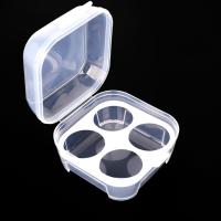 【LuckShops】BEAUTYBIGBANG 1PC Transparent 4/6/8 Grids Travel Beauty Powder Puff Storage Box Makeup Egg Drying Case Portable Sponge Holder Container Organizer