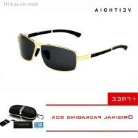 【แว่นกันแดดผู้ชาย】 VEITHDIA แว่นตากันแดด Polarized สำหรับผู้ชาย Christmas Gift