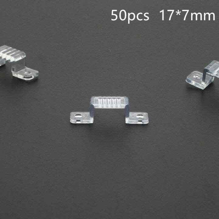 Graceful LED Strip Light Fastener Clips Flexible Mounting Fixer For Fixing LED Strip Clip