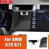 ที่จับโทรศัพท์มือถือแต่งรถสำหรับ Bmw G20 G21ที่ยึดช่องแอร์2018-2022ที่วางโทรศัพท์แบบแรงโน้มถ่วงอุปกรณ์ตกแต่งรถยนต์