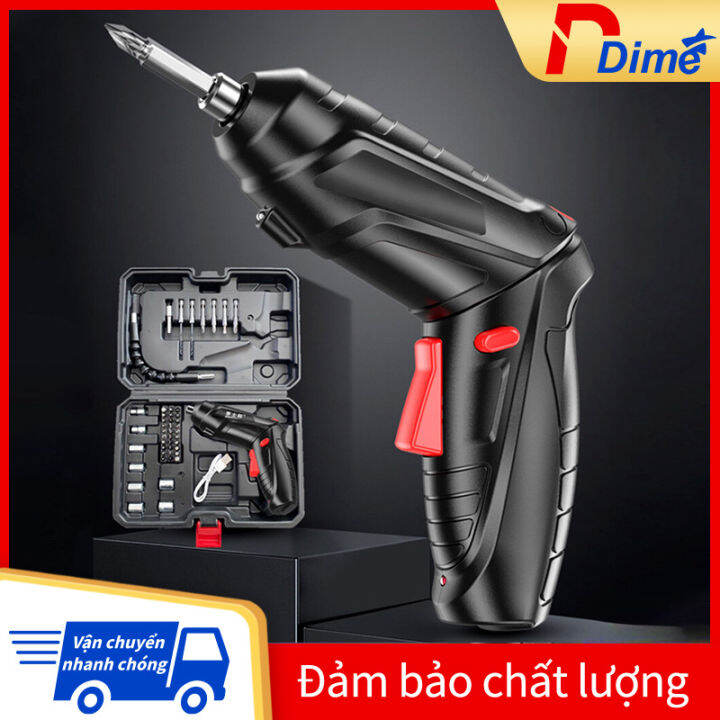 Máy bắn vít cầm tay mini 2 chiều dùng pin sạc Tua vít điện Tuốc nơ điện ...