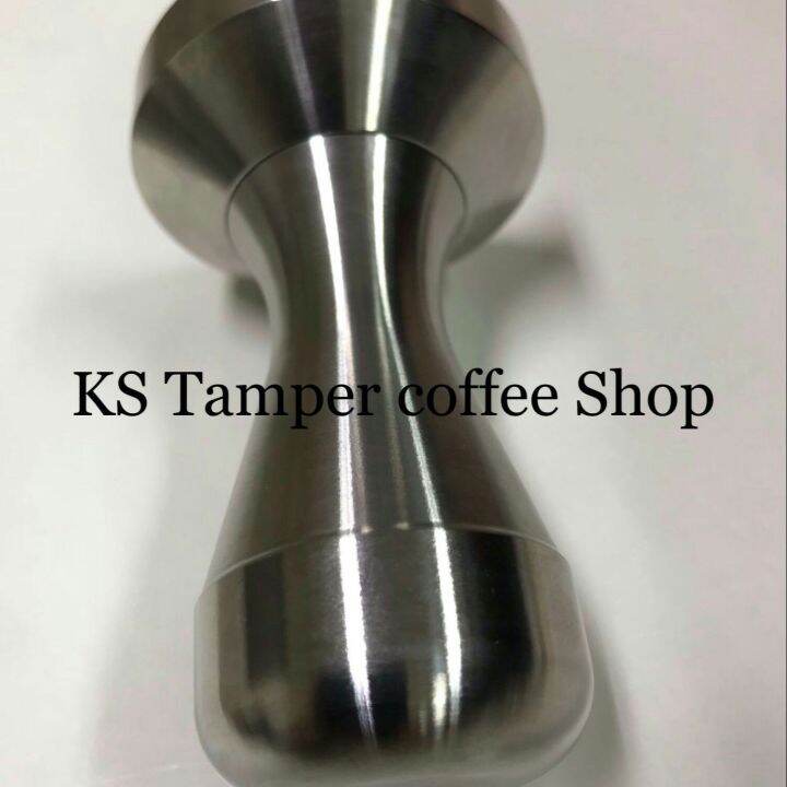 ด้ามกดกาแฟ-tamper-coffee-by-ks-สแตนเลส-ขนาดเส้นผ่านศูนย์51-53-54-57-57-9-58-58-5มม