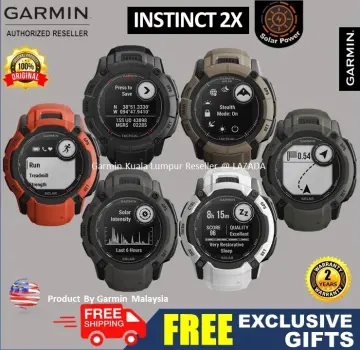 Garmin Instinct 2X Solar Rugged GPS Smartwatch, Moss — Beach Camera