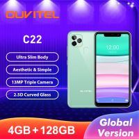 ✣ Newest OUKITEL C22 Triple Camera Light Weight 2.5D Glass Back 4GB RAM 128GB ROM 2.0Ghz 2020 Smartphone 4000mAh Mobile Phone