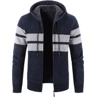 【YD】 Coat mens new knitted cardigan stand collar chenille jacket casual autumn and winter of 2023
