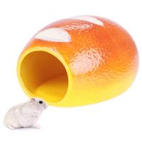 Ceramics Bread Small Pet Nest Cute Comfortable Hedgehog Hamster House Bed Cage Small Warm Cotton Sleeping Bed For Hamster