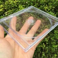 [COD] Plastic box packaging disc fully transparent free shipping bid shell list single piece