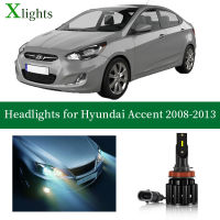 Xlights For Hyundai Accent 2008 2009 2010 2011 2012 2013 Led Headlight Bulb Low High Beam Lamp Headlamp Auto Light Accessories