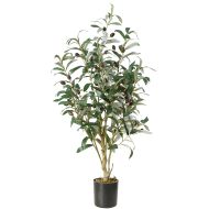 Artificial Plant Olive Tree Fake Plant Artificial Plant with Pot Faux Plant Artificial Tree 80cm Height