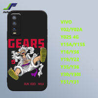 เคสฝาหลัง Luffy NIKA นุ่มเคสโทรศัพท์ปิดขอบตรงสำหรับ VIVO Y02 / Y02S / Y15A / Y15S / Y01 / Y16 / Y56 / Y19 / Y22 / Y22S / Y35 / Y36 / Y30 / Y51 / Y31 / Y33 / Y53S/Y33ฝาครอบกันกระแทก