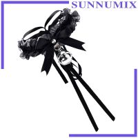 [Sunnimix] สร้อยคอโชคเกอร์โชคเกอร์โบว์ริบบิ้นลูกไม้โลลิต้าขนาดเล็ก