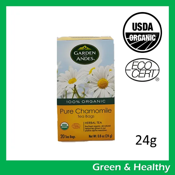 Garden Of The Andes Organic Chamomile Tea 20 Tea Bags Lazada