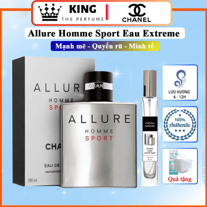 Nước Hoa Nam ALLURE HOMME SPORT EAU EXTREME - Mùi hương Hiện đại, Nam tính, Mạnh mẽ, Nước hoa chanel, chai chiết 5-10-20ml Nước Hoa Nam ALLURE HOMME SPORT EAU EXTREME - Mùi hương Hiện đại, Nam tính, Mạnh mẽ, Nước hoa chanel, chai chiết 5-10-20ml