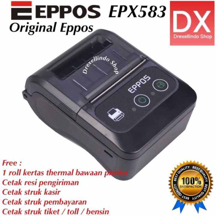 Mini Printer Bluetooth EPPOS EPX583V2 RPP02 Cetak Struk dan Resi