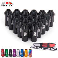 Blox Racing 7075ถั่วล้ออะลูมิเนียม M12X1.25และ M12X1.5 L: 50มม. EP-BLOX750 20ชิ้น