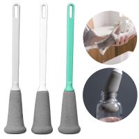 【CC】 Handle Sponge Cup Hangable Bottle Glass Cleaning Accessories