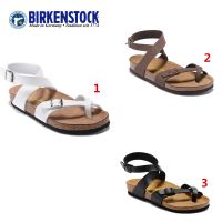 2024BirkenstockII Yara Cork Cover Toe Slippers Sandals Beach Shoes