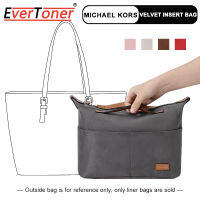 กระเป๋าแบ่งกระเป๋าเงิน EverToner สำหรับซับในขนกำมะหยี่ไสกระเป๋าถือ MK ภายใน