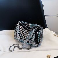 Messenger bag womens bag chain bag 2022 new trendy ins small bag temperament elegant foreign style small bag casual bag