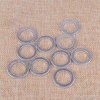 【hot】☢๑ DWCX 10Pcs Aluminum Alloy Car Engine Washers Drain Plug Gaskets 18mm ID. 25.5mm OD.