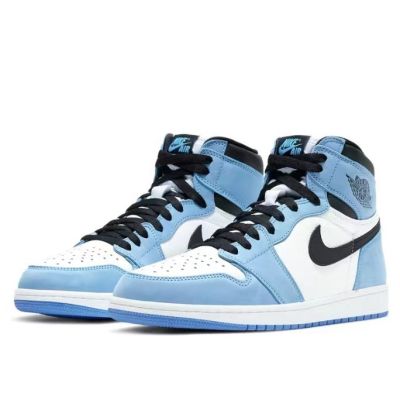 [HOT] Original✅ NK* Ar J0dn 1 R High O- G- "University Blue" Mens And Womens Sports Basketball Shoes Couple Skateboard Shoes {Limited time offer}